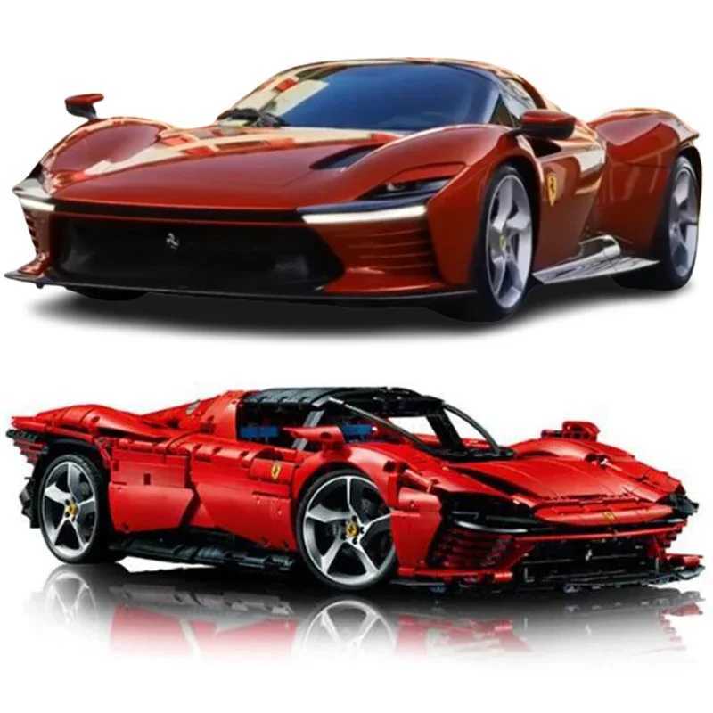 Blocks NEW Technical Compatible 42143 Daytona SP3 Supercar Building Blocks Car Model Bricks for Adult kidsChristmas giftsXJ241029 CL250109