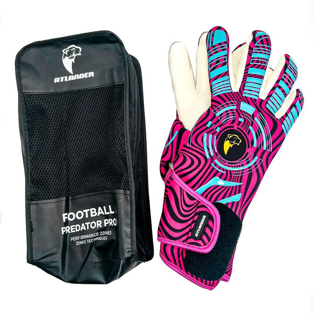 Professional football goalkeeper gloves childrens adult latex thickened protection childrens goalkeeper youth goalkeeper football glovesW241029