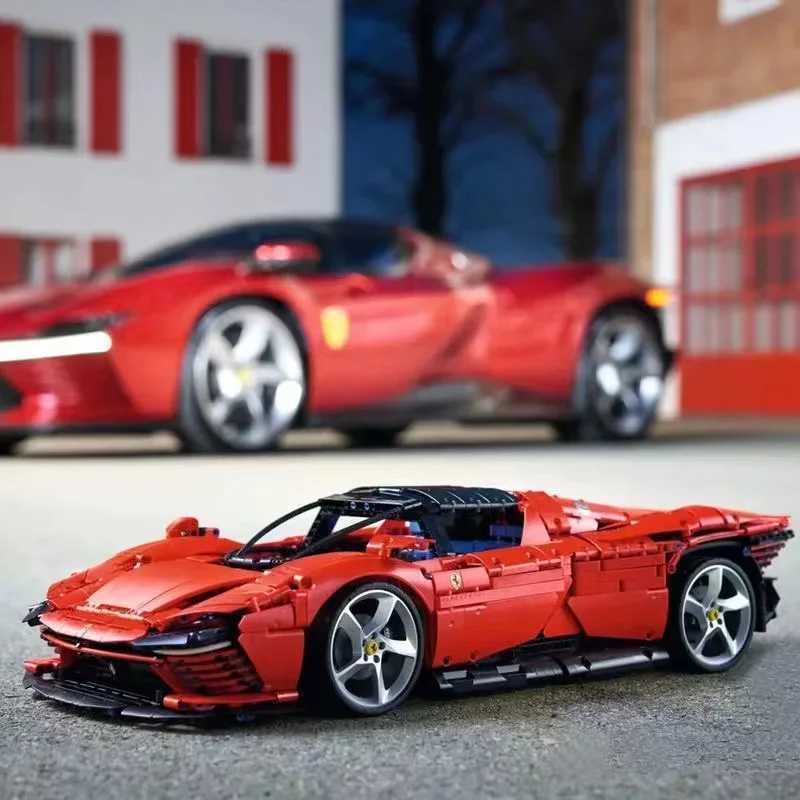 Blocks NEW Technical Compatible 42143 Daytona SP3 Supercar Building Blocks Car Model Bricks for Adult kidsChristmas gifts R250109