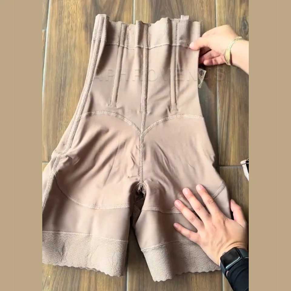 Fajas Colombianas High Compression Body Shaper with Bones Slimming Waist Trainer Shapewear Post Surgery Butt Lifter ShaperX241030