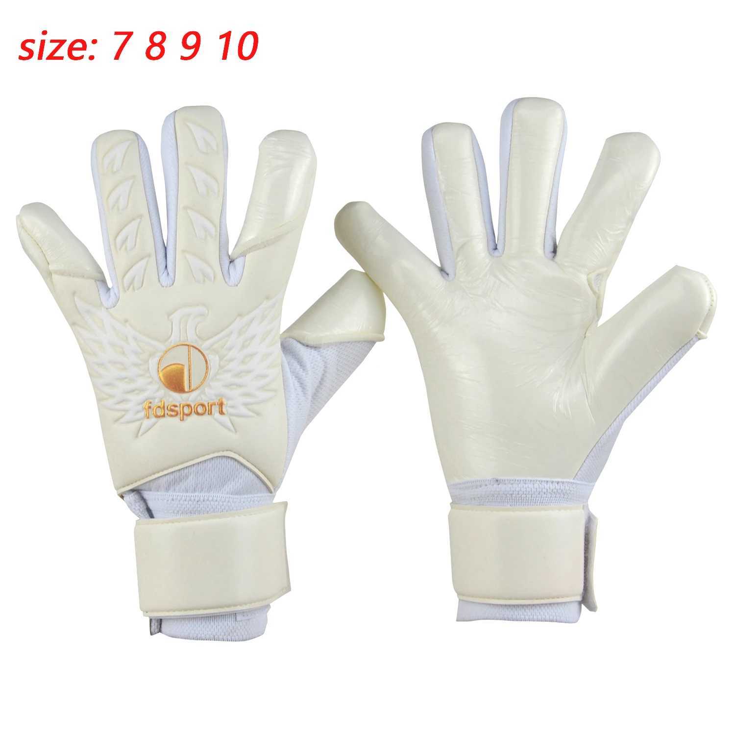 New Predator Football Goalkeeper Gloves for Children Adult Thick Latex Fingerless Non slip Wear resistantW241029