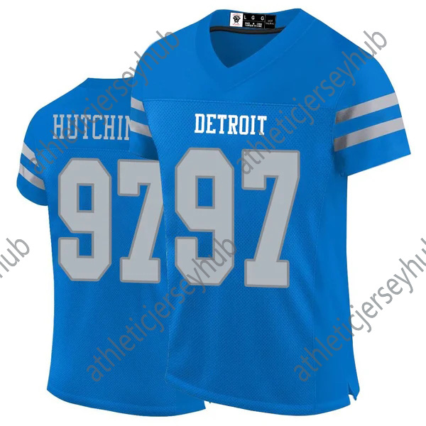 2024 Football Jersey 97 Adan 73 Jackson 32 D'Andre Swift 70 Dan Skipper For Stitched Custom Any Name Number American Football Jerseys