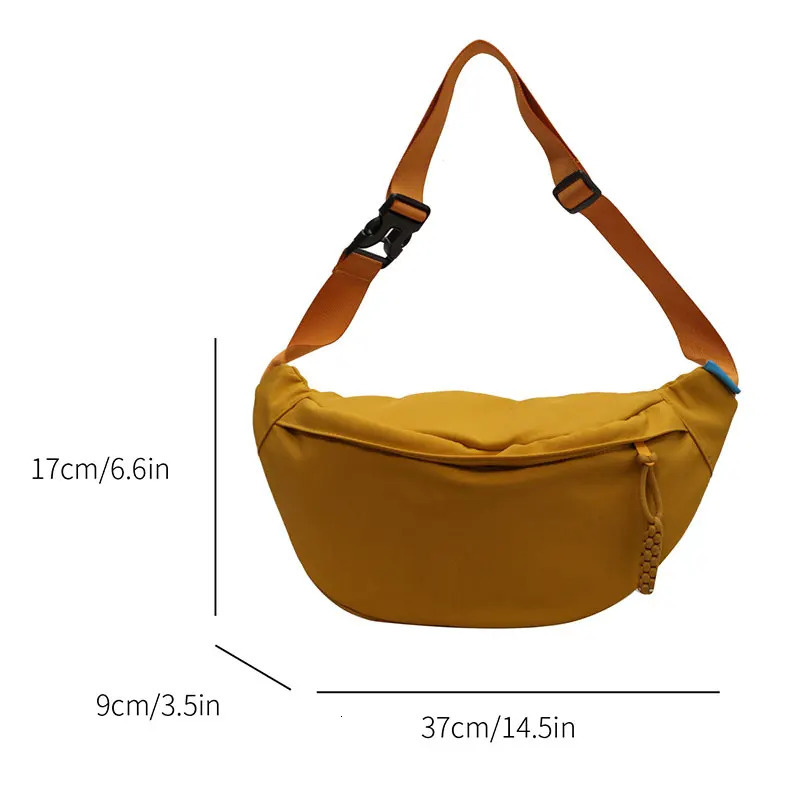 Fashion Women Bag Lady Saddle Shouder Bag All Match Trend High Quality Canvas Crossbody Messenger Females Casual Bag 241024