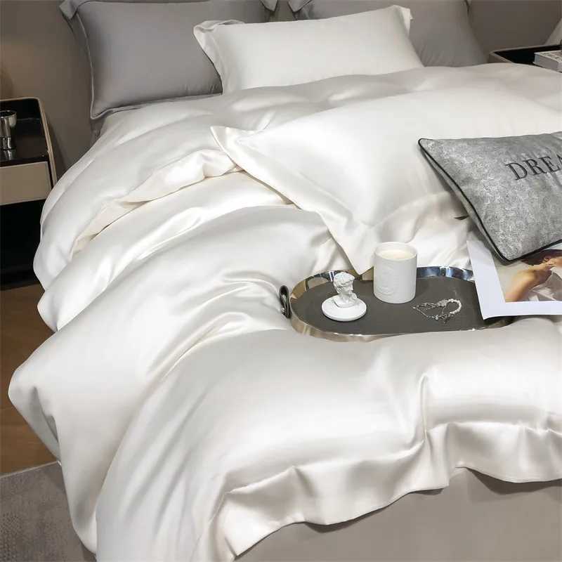 Dreamreal Pure Bamboo Large Bedding Organic Bamboo Luxury Down Duvet Cover Bedding Soft Cooling Bedding X241029
