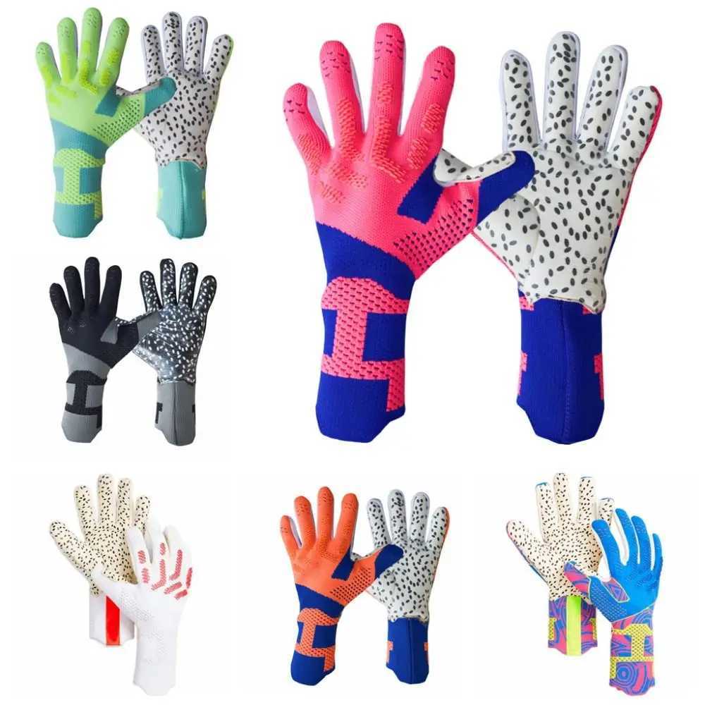 Competition Anti-Slip Goalie Gloves Finger Protection Wear Resistant Latex Gloves Antiskid Major Soccer Goalkeeper Gloves AdultXJ241030