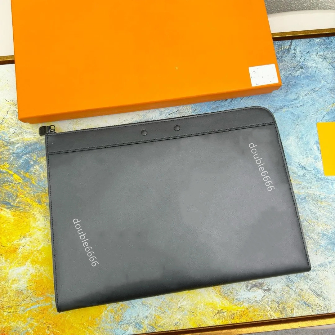 Clutch Bags Designer Bags Laptop Clutch Bags Travel Clutch Laptop File Document Holder Case Embossed Black briefcase handbag shoulderbag crossbody purse wallet