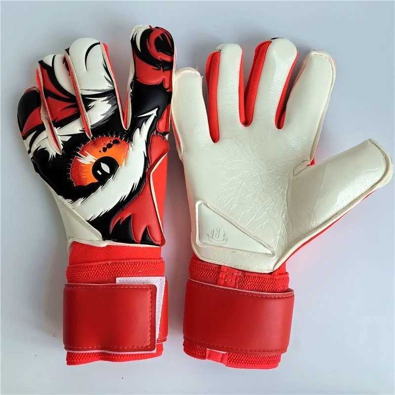 Football goalkeeper gloves VG3 tplate cut with added handbrake pad and high viscosity latex for unprotected fingersW241029