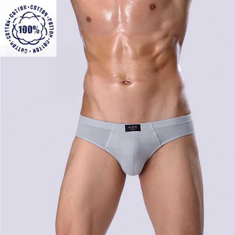 6Pcs/Mens Underwear Cotton Middle-aged Mens Briefs Sexy Boxer Solid Color High-stretch Mid-waist Pants Breathable Mens Shorts W250603
