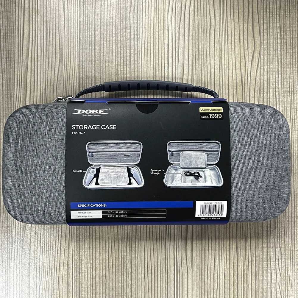 EVA Travel Carrying Case for PS5 Portal Remote Player Storage Bag with Mesh Pocket Game Console Protective CaseXJ241030
