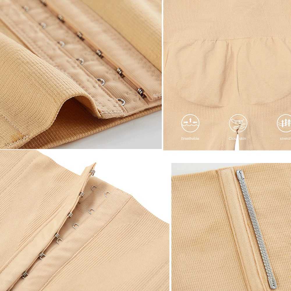 XS Short Faja Body Shaper Plus Size Shapewear Women Tummy Control Pants High Waist Tummy Slimmer Panties Flat Tummy ProductsX241030