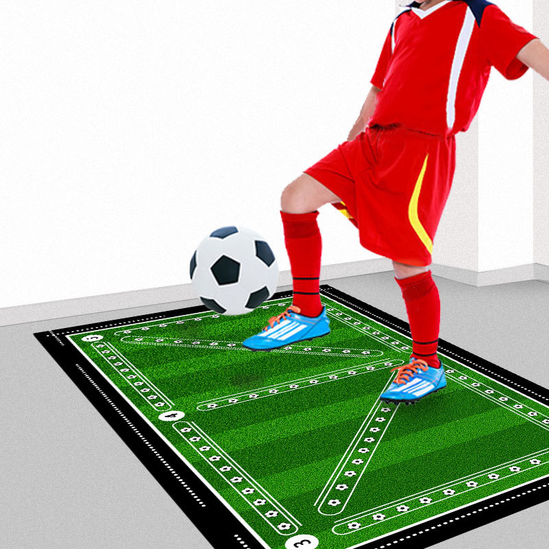 Carpets Football Footstep Training Mat Agility Train Non-Slip Silent For All Ages To Improve Speed