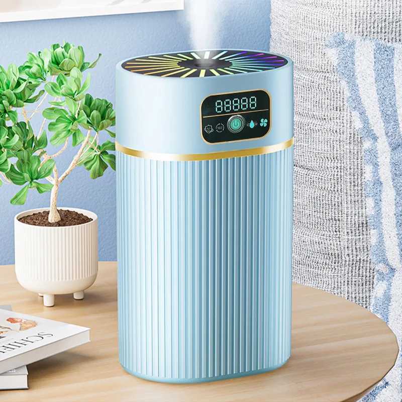 1100ML large capacity air humidifier USB Electric Ara diffuser essential oil color lamp atomizer Spary for He Bedro Y241104