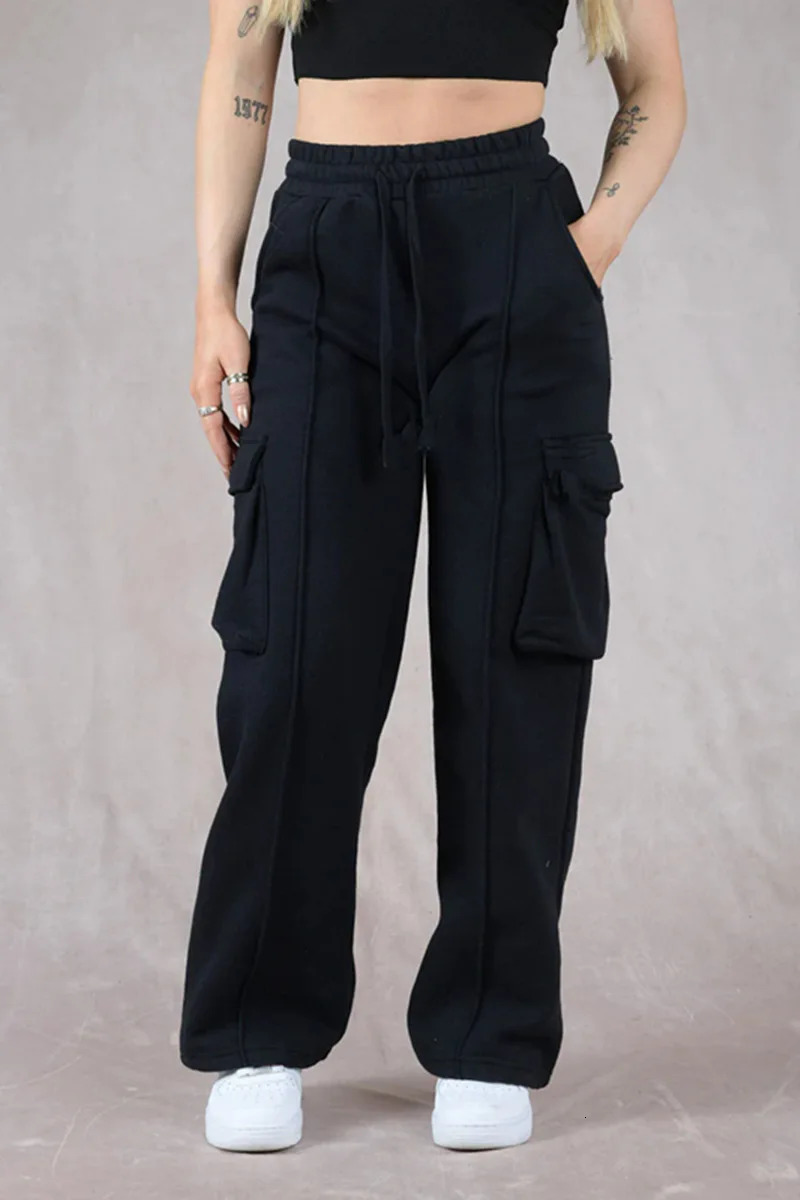 womens sports pants gym fitness running training pants cotton wool cargo pants 241029