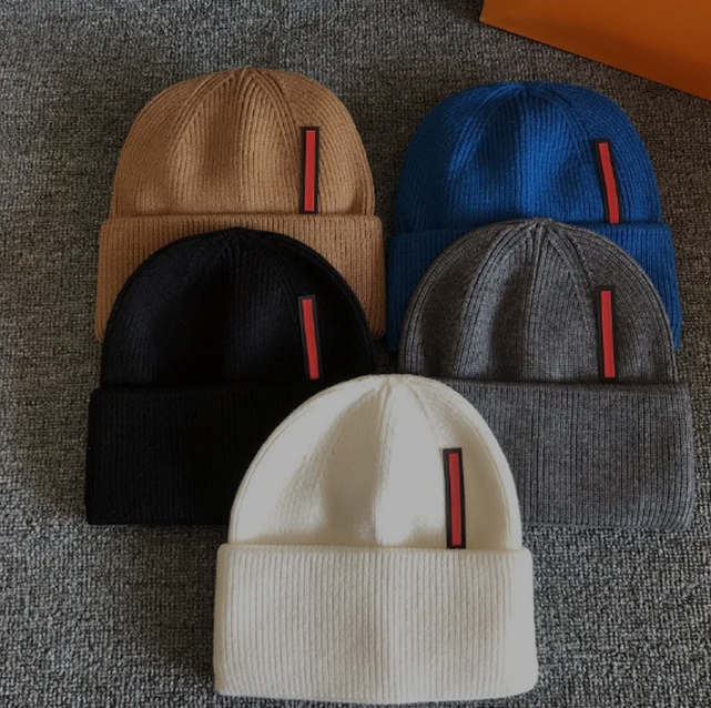 Wholesale Designer Beanie Hat Quality Fashion Cashmere Knitted Cap Men Women Snapback Caps Mask Fitted
