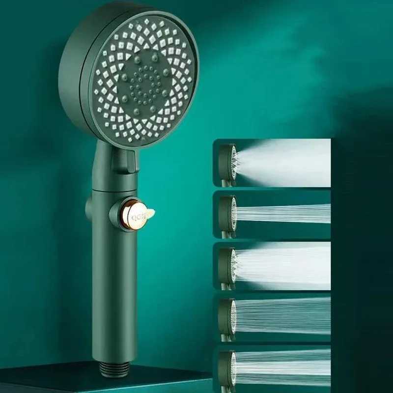 High Quality Five speed shower with one key water gate water-saving pressure regulating shower bathroom shower T241030