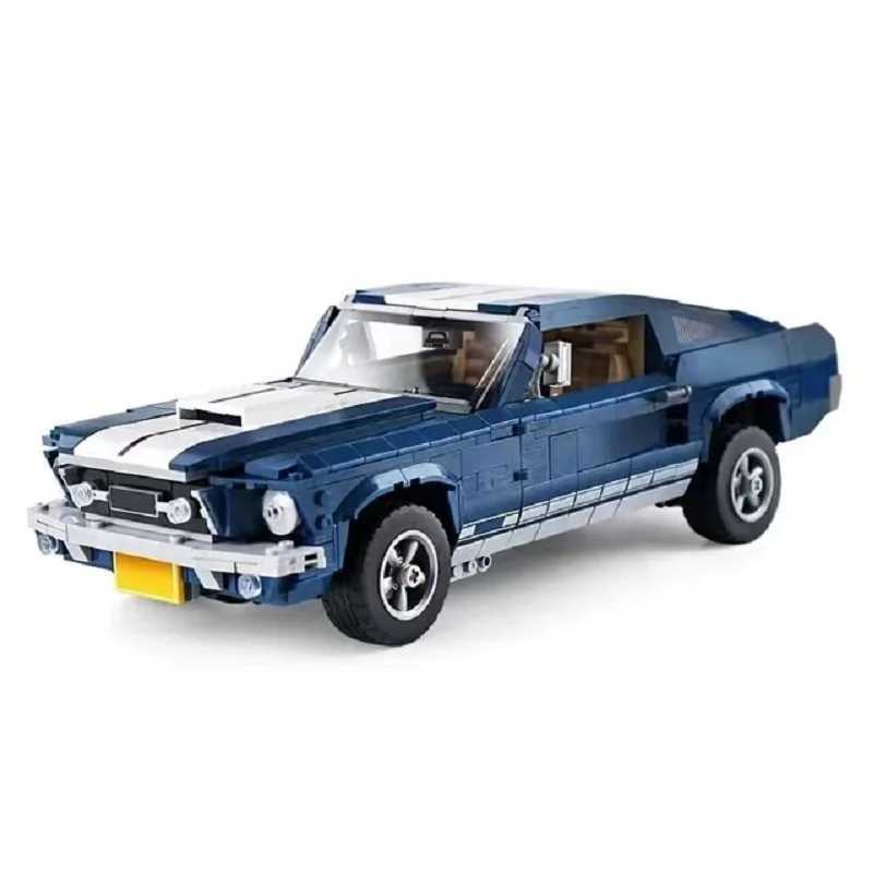 1471PCS Ford Mustangs Sports Racing Car Model Building Blocks Compatible 10265 21047 Bricks Christmas And Birthday GiftsXJ241029