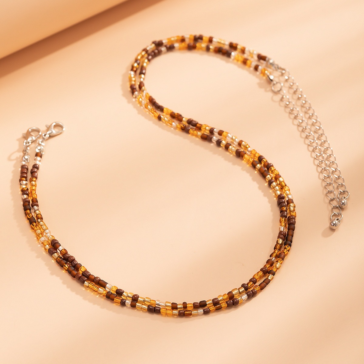 European and American Style Cross-border Rice Bead Beach Ocean Hot Selling Accessories Versatile Starfish Necklaces Shell Necklaces Women's Acces