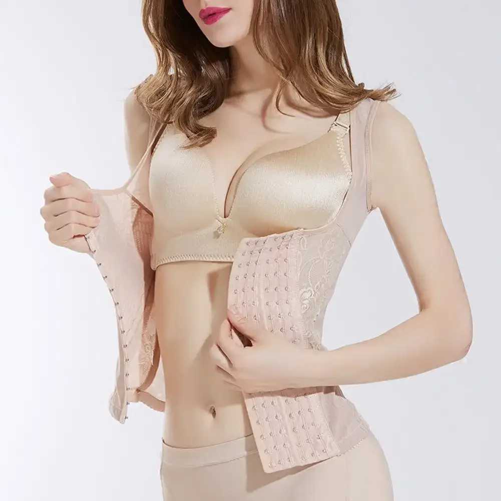 Women Waist Trainer Vest Tummy Control Body Shaper Slimming Shapewear Postpartum Corset Flat Belly Waist Trainer Body ShapersXJ250304