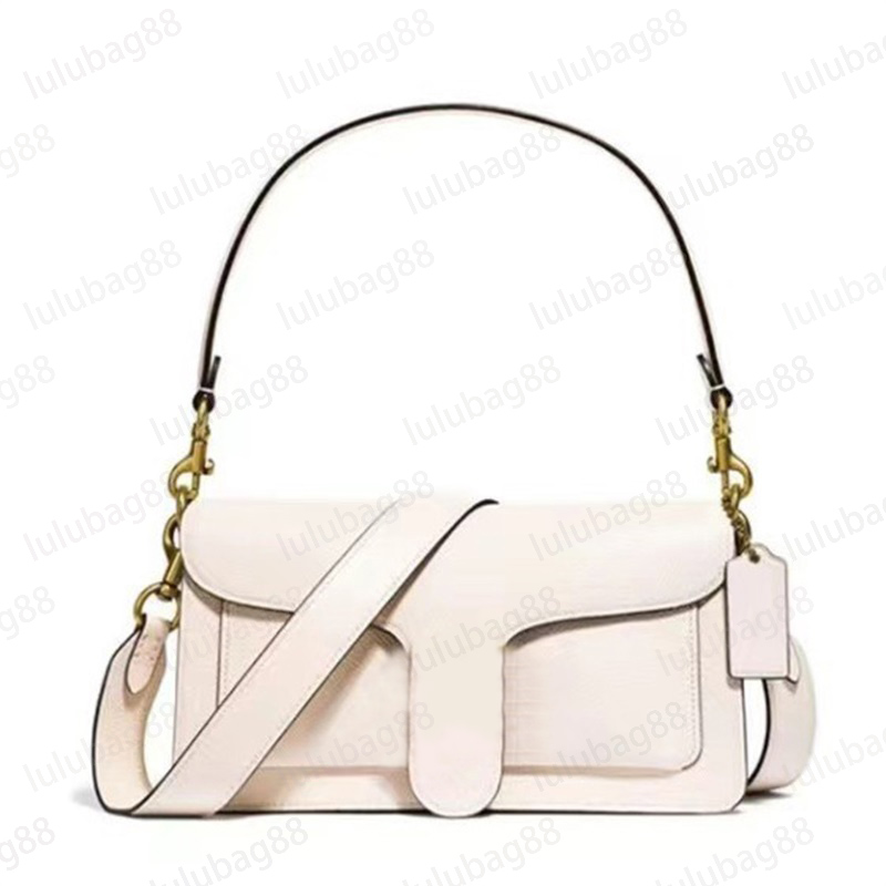 Designer crossbody bag for women shoulder bag 26 handbag genuine leather 100% high quality fashion sacoche lady luxury bag flap designer bags white black formal