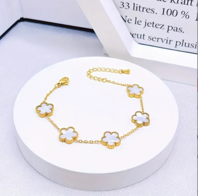 Boom luck Girl Gift bracelets Women Wedding bracelet designer jewlery for women Stainless Steel custom made bracelet luxe designer jewelry Fashion Bracelet +Box