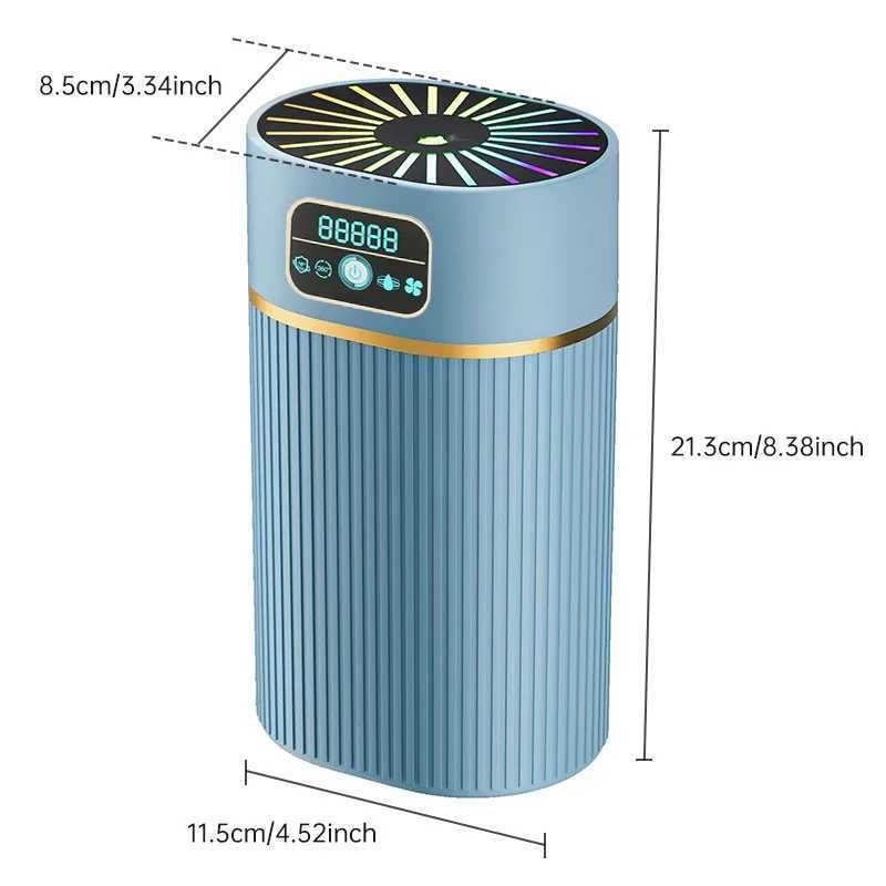 1100ML large capacity air humidifier USB Electric Ara diffuser essential oil color lamp atomizer Spary for He Bedro Y241104