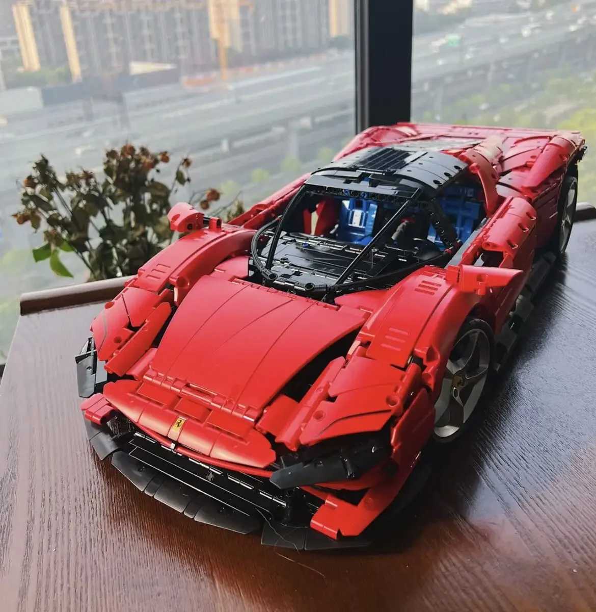 Blocks NEW Technical Compatible 42143 Daytona SP3 Supercar Building Blocks Car Model Bricks for Adult kidsChristmas giftsXJ241029 CL250109