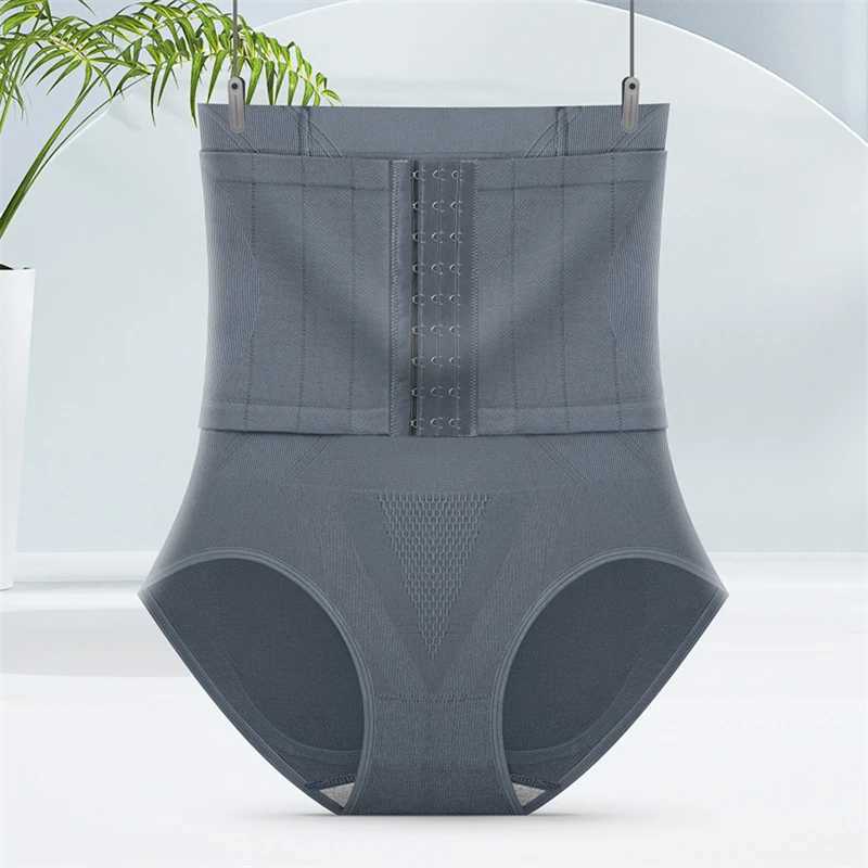 Waist training tight corset shape reduction abdominal pattern shoulder straps weight loss underwear shoulder strapsXJ250304