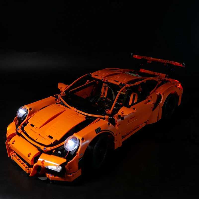 Cpatible with 42056 911 GT3 race car LED lights LED lights only brick models not included C251203