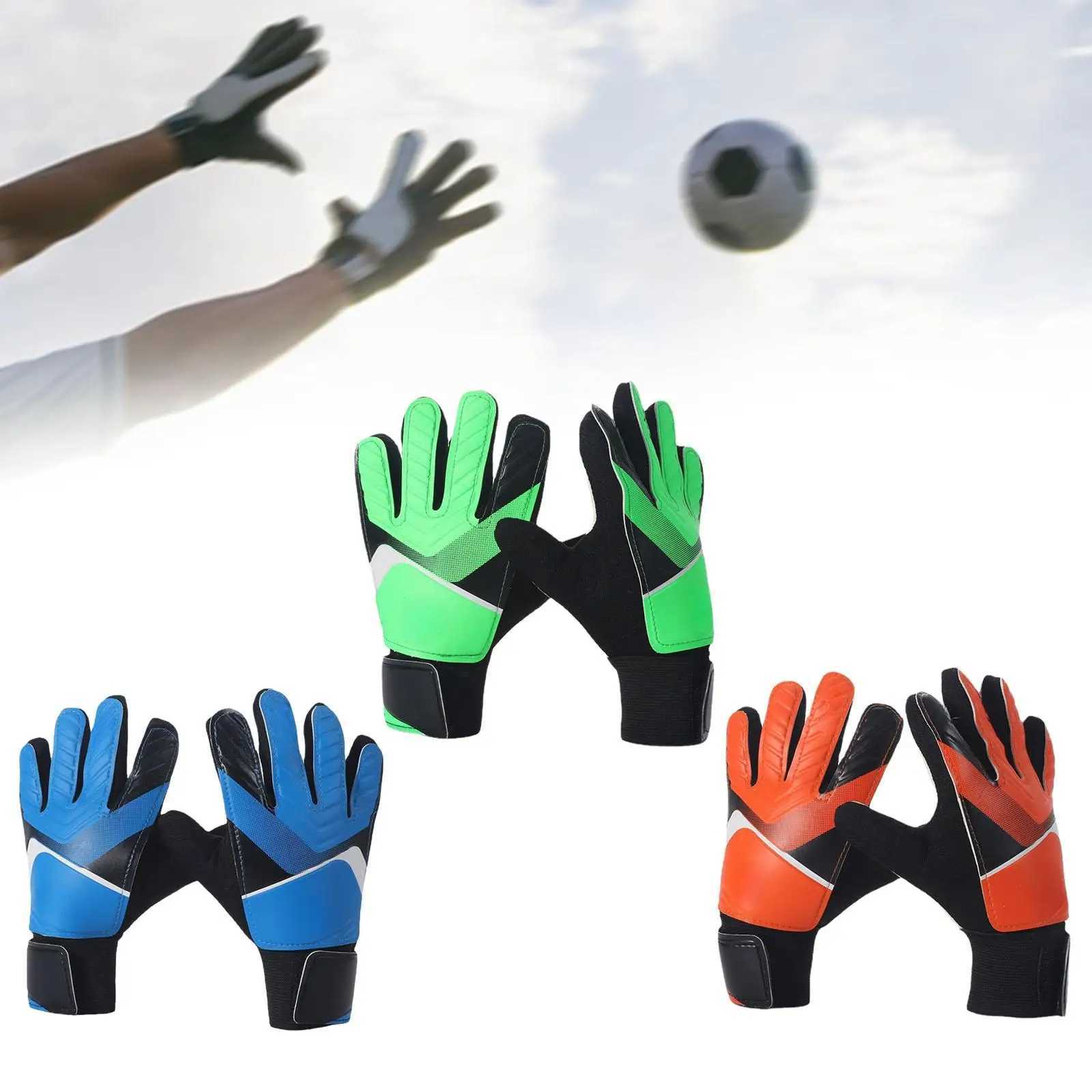 Goalkeeper gloves with strong grip strength high-performance professional finger protection wearing wear-resistant football glovesXJ250412