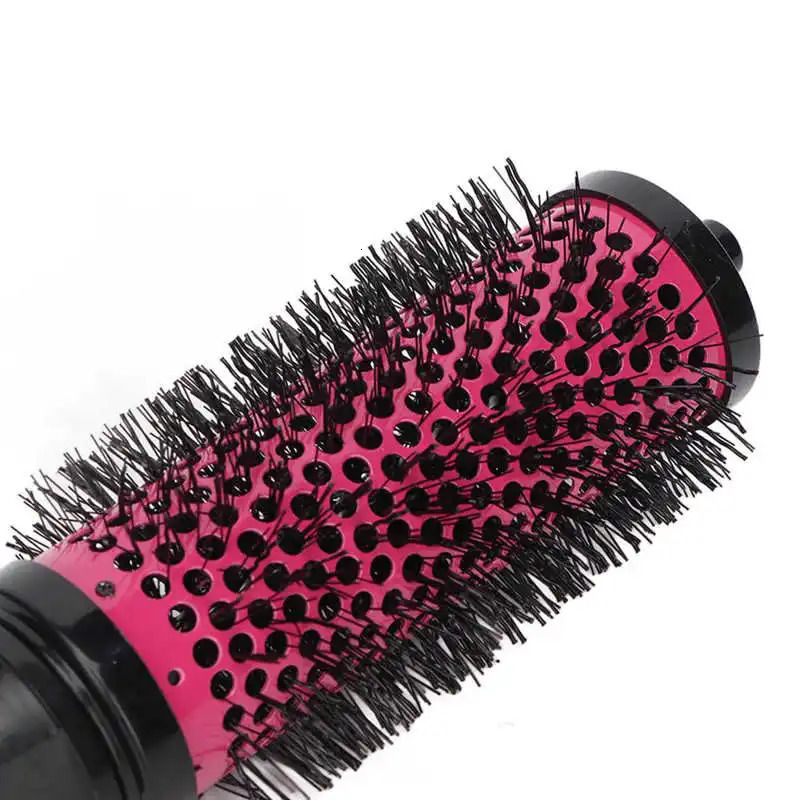 Hair Comb 6-piece Round Hair Brush Set Detachable Ergonomic Handle Soft Nylon Teeth Round Hair Comb Set 241030