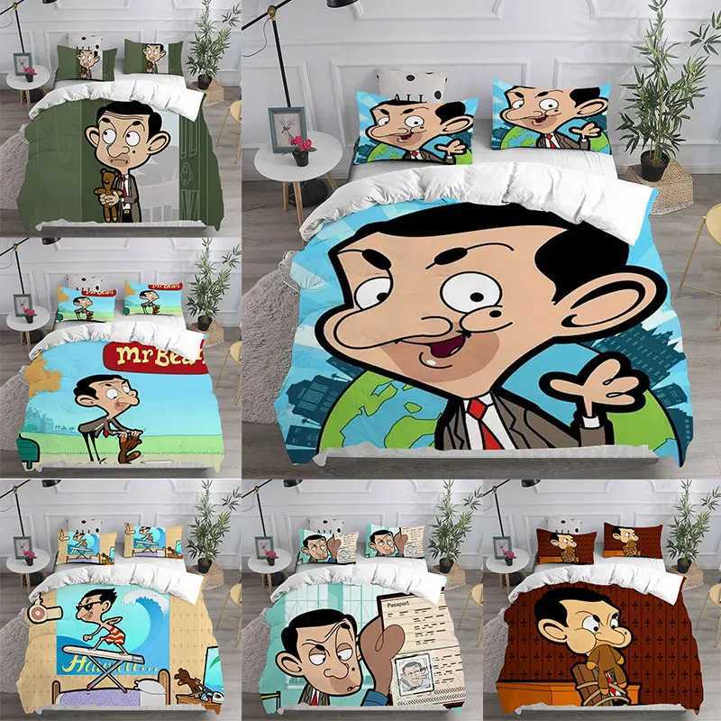 Cartoon Duvet Cover Bedding Set, 3-Piece Cartoon Bedding Set With 3D Printed Animation Pattern - Bed Linen for Kids' Bedrooms, Dorms, and Guest Rooms,