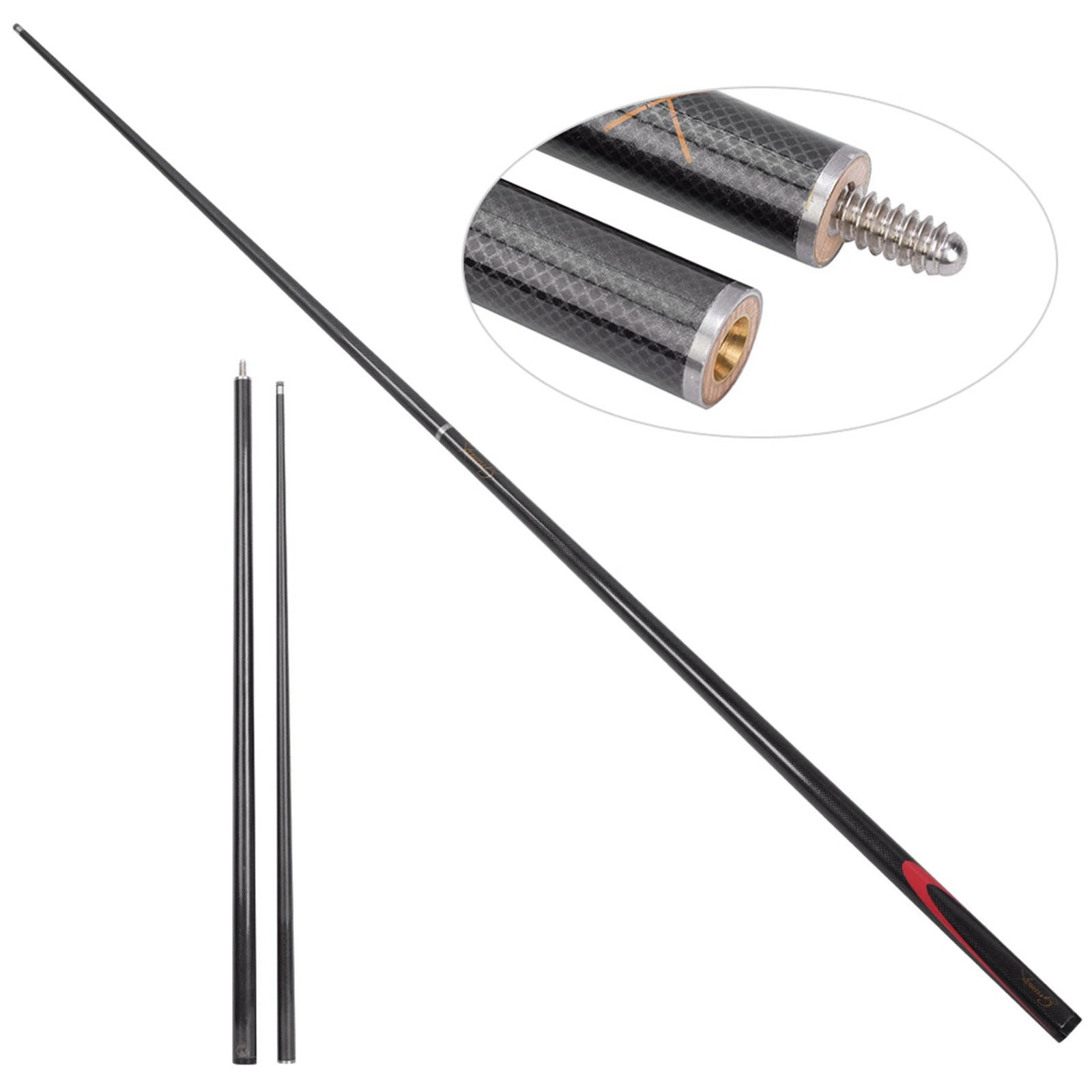 Billiard Cues Stick 9mm Carbon High Quality Professional Billiard Pool Cues Stick Snooker Rod Supplies Accessory 241030