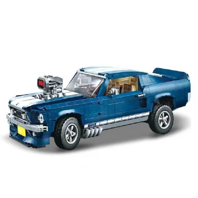 1471PCS Ford Mustangs Sports Racing Car Model Building Blocks Compatible 10265 21047 Bricks Christmas And Birthday GiftsXJ241029