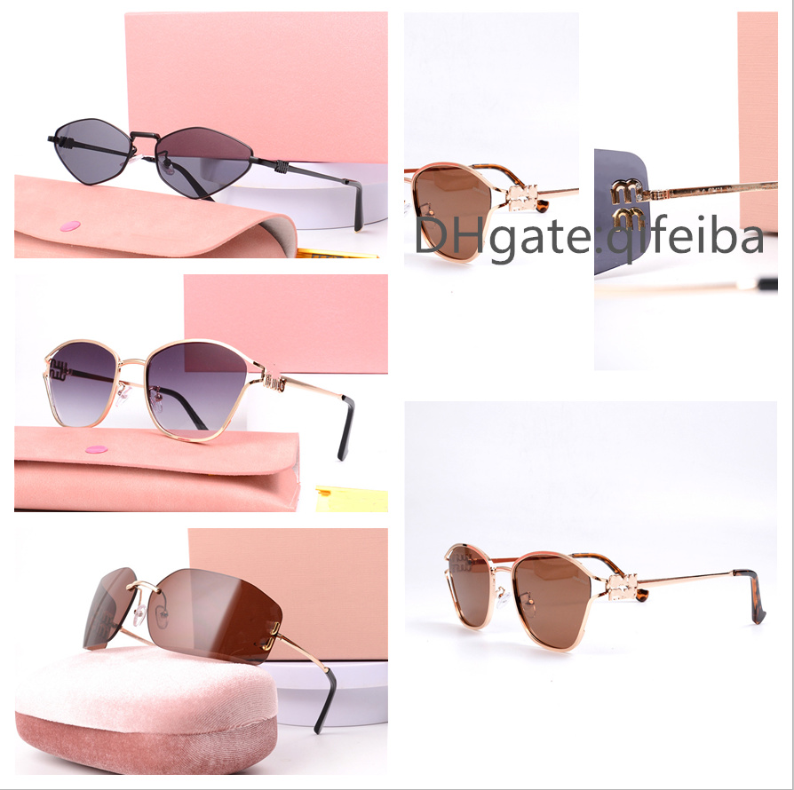 Womens Glasses Classics Goggle eyewear Metal letters Glasses Sunglasses mens designer sunglasses womens Design glasses UV400 sun proof Unisex luxury High quality