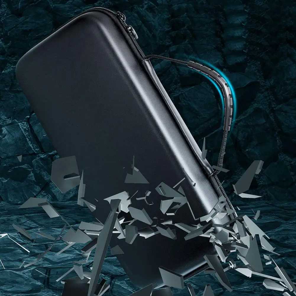 Shockproof Carrying Case Storage Bag For MSI Claw Game Console EVA Leather Waterproof And Anti Drop Protective HandbagXJ241030