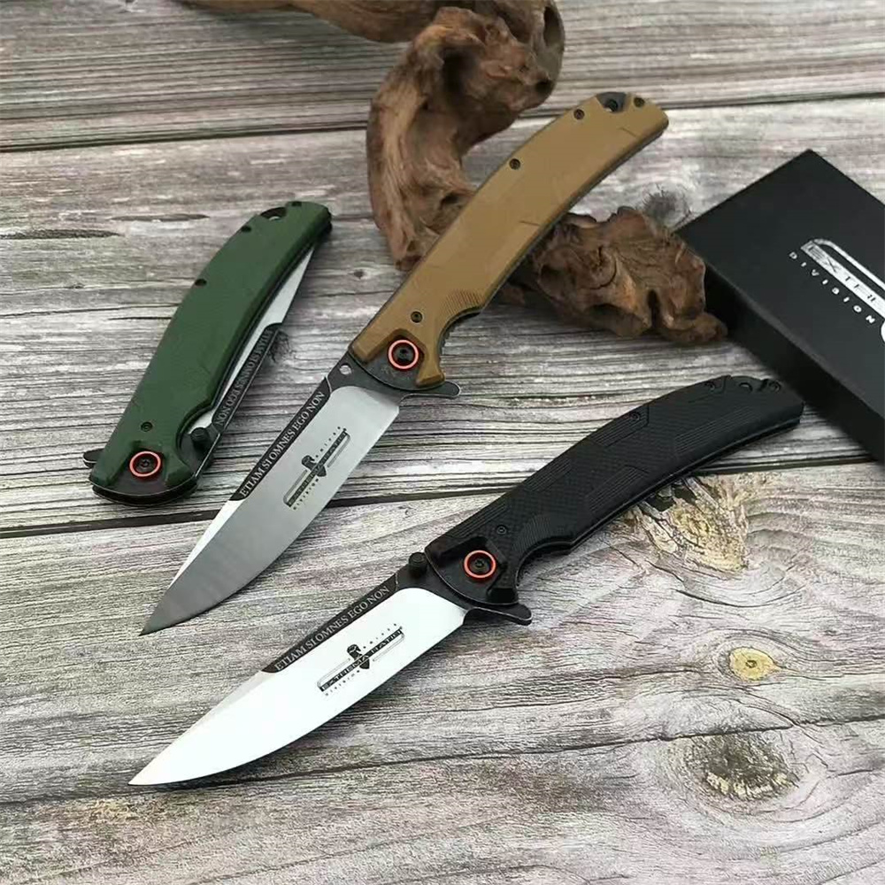 Extrema-ratio Outdoor Bailout Tactical Folding Knife D2 Sharp Blade High Quality G10 Handle Tactical EDC Survival Portable Pocket Tools 15535 535 3300