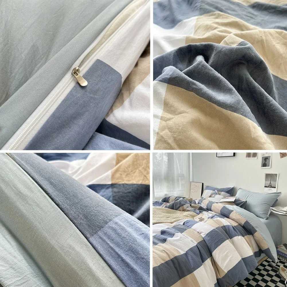 Bedding Set Down Duvet Cover Bedding Set with S-Box Bedding Set suitable for Queen/King Bed edredones de cama Soft X241029