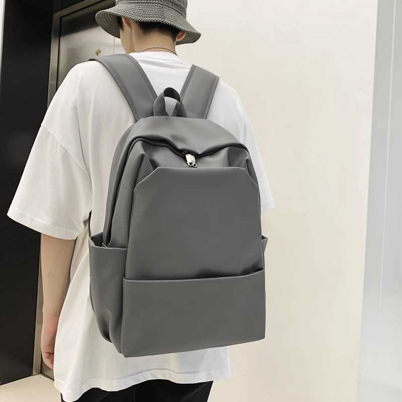 CMM Large Capacity Leather Women Backpack Men Travel Backpacks High Quality Bookbags Mochilas School for College Students 241030