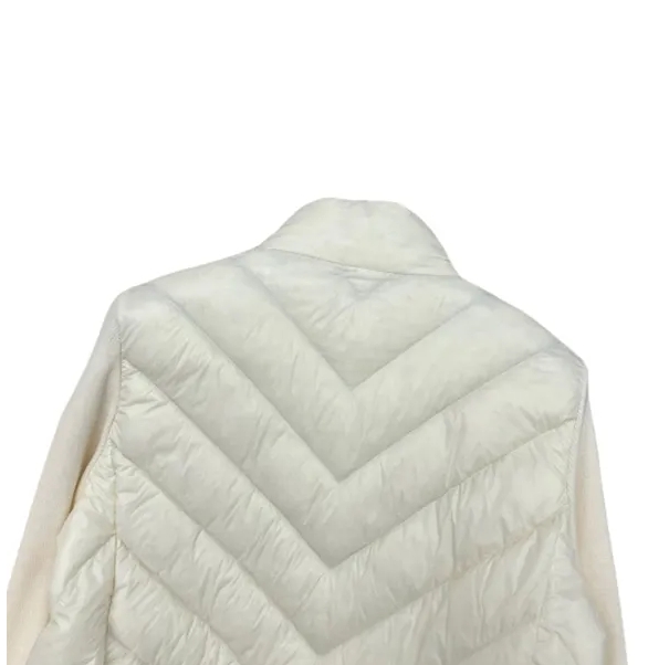 Winter Fashion Lapel Women Down Jacket Arm Badge womens Knitted jacket Waist Frenulum Design woman knit jacket Lightweight coat Size S-L