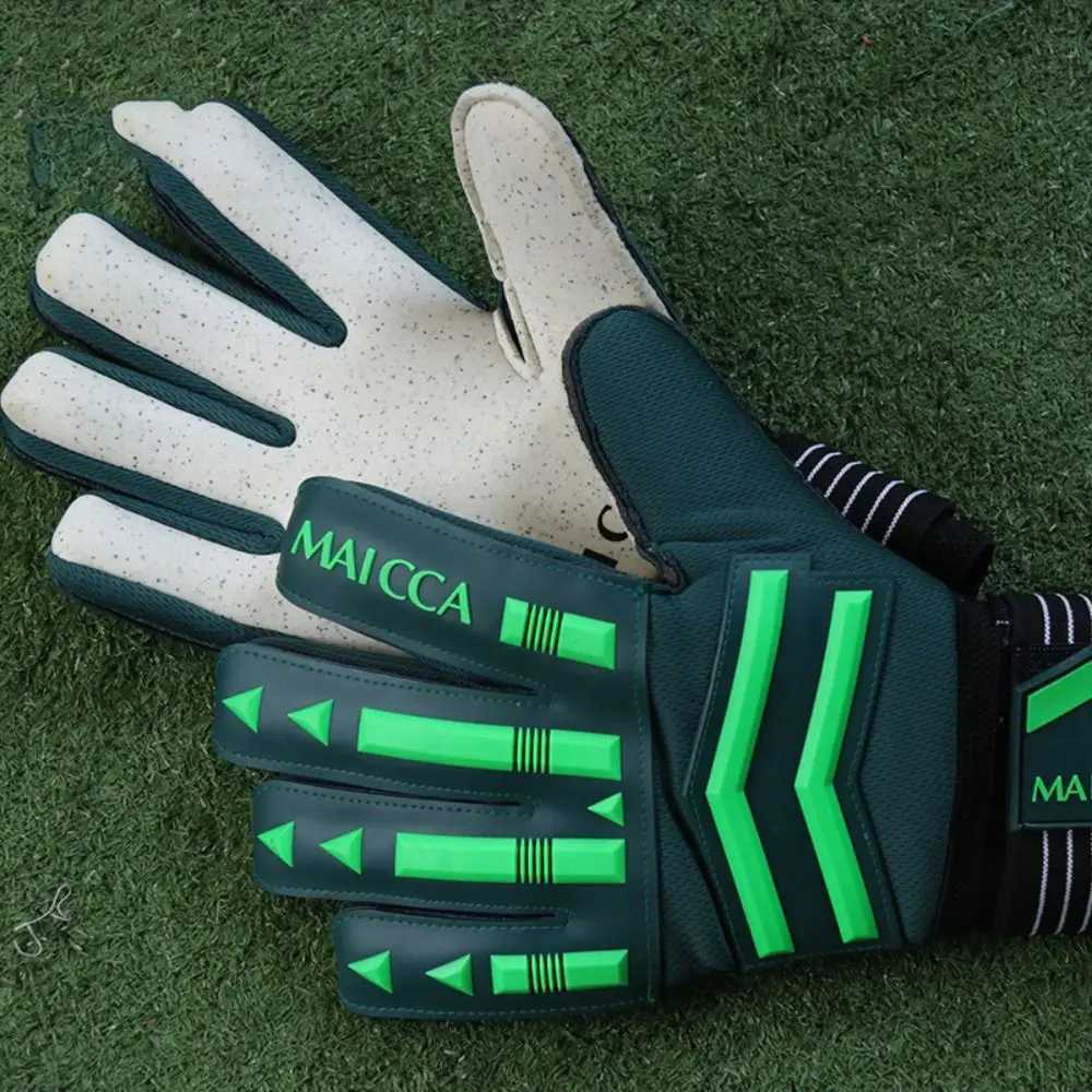 Anti slip goalkeeper gloves wear-resistant pads latex gloves adjustable breathable football goalkeeper gloves football matchesXJ250412