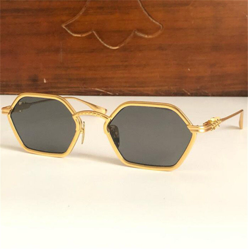 New fashion design polygons sunglasses DATASS exquisite metal frame retro simple style high end outdoor UV400 protection glasses