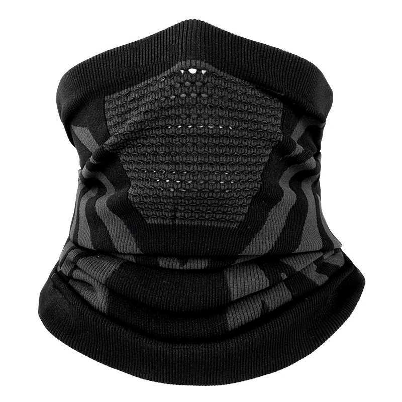 Hot face bandage face mask neck insulation cover bicycle skiing tube scarf hiking breathable face mask printed womens winter W241029