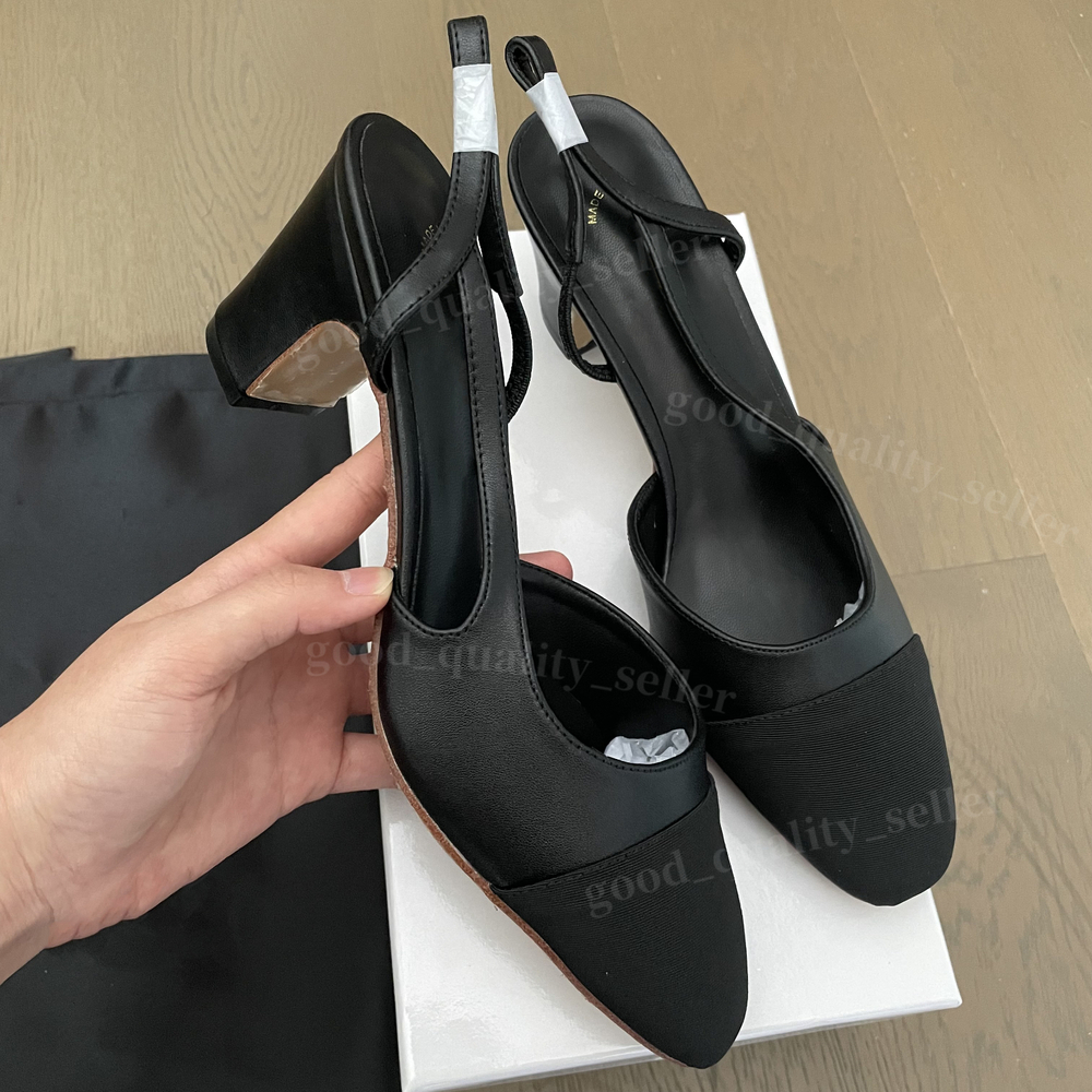 designer shoes Paris Branddesigner Black Ballet FlatsShoes Women Quilted GenuineLeather Slip on Ballerina LuxuryRound Toe Ladies Dress shoes slingbacks