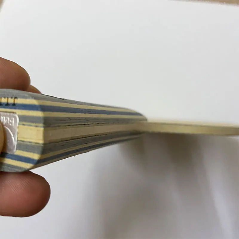 Professional Carbon Fiber Table Tennis Blade Flared Handle ALC SZLC Ping Pong Paddle Offensive Table Tennis Bat 241030