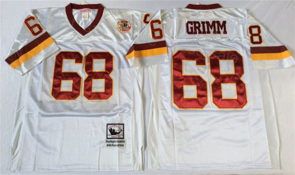 Washington Throwback Jerseys Football 9 Sonny Jurgensen Russ Grimm Sam Huff Sammy Baugh Joe Theismann Art Monk Doug Williams Darrell Green Sean Taylor