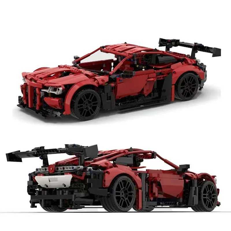 2024 NEW Technical Vehicle M4 GT3 MOC Supercar Building Blocks Model Sports Racing Bricks DIY Toy Birthday Christmas GiftsXJ241029