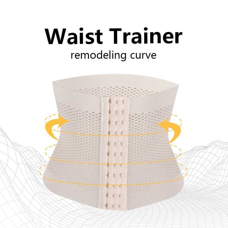 Body Shaper Waist Trainer Curve Shapewear Women Corset Slimming Underwear Belt Modeling Strap Sheath GirdlesX2410
