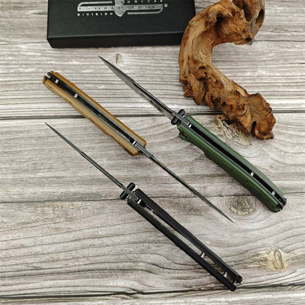 Extrema-ratio Outdoor Bailout Tactical Folding Knife D2 Sharp Blade High Quality G10 Handle Tactical EDC Survival Portable Pocket Tools 15535 535 3300