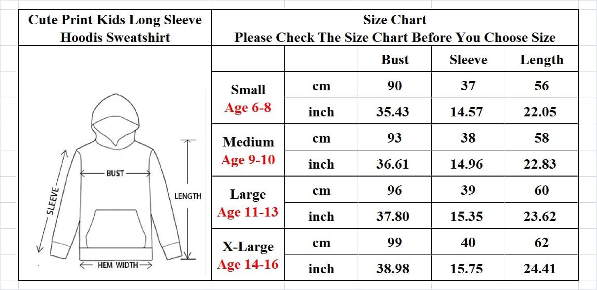 Hoodie for Mens Womens Kids Cute Pattern Sweatshirts Pullover Hoodies Winter Long Sleeve Graphic Hoodies sweatshirt Super fashion fantasy Pullover Lon