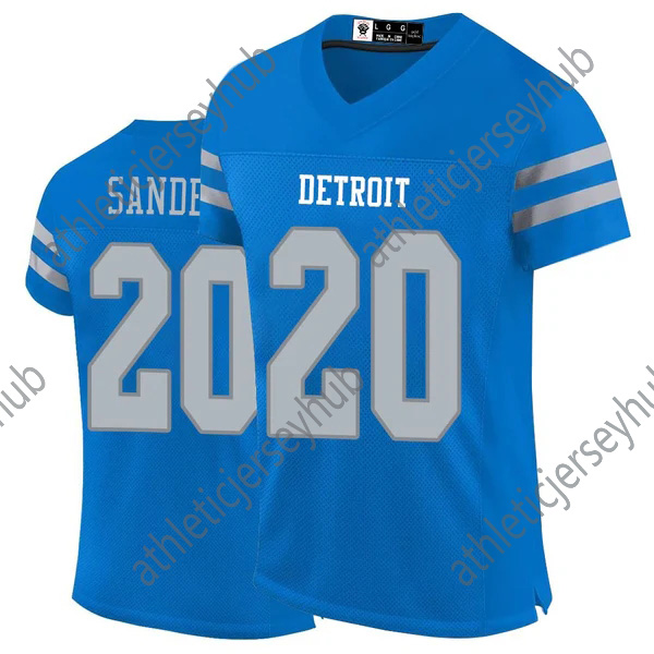 2024 Football Jersey 97 Adan 73 Jackson 32 D'Andre Swift 70 Dan Skipper For Stitched Custom Any Name Number American Football Jerseys